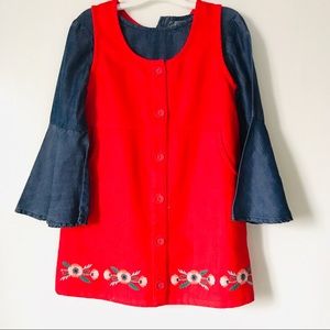 Fashion Red Casual Traditional Design